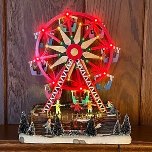 Vintage Lord & Taylor Holiday Musical Ferris Wheel Scene
